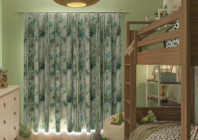 Silver Birch, Larkspur - Made to Measure Curtains - Image 7
